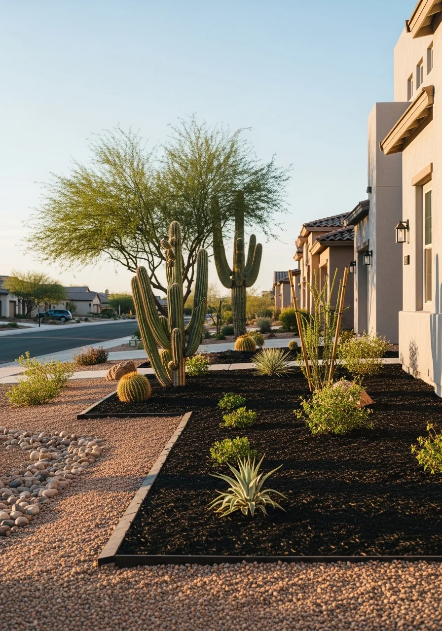 Individual Rita Ranch home exterior showing modern design and maintained community landscaping.
